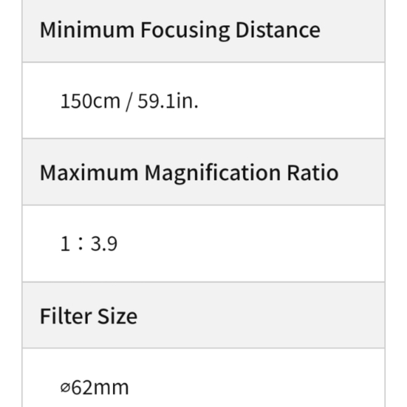 Sigma 70-300mmmF4-6DG OS Optical Stabilizer - Picture 10 of 11